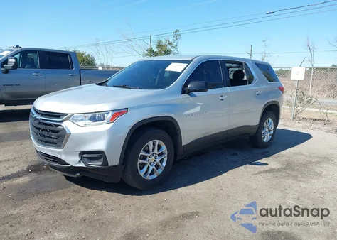 2020 Chevrolet Traverse Fwd Ls z USA, uszkodzony, nr VIN 1GNERFKW7LJ169826